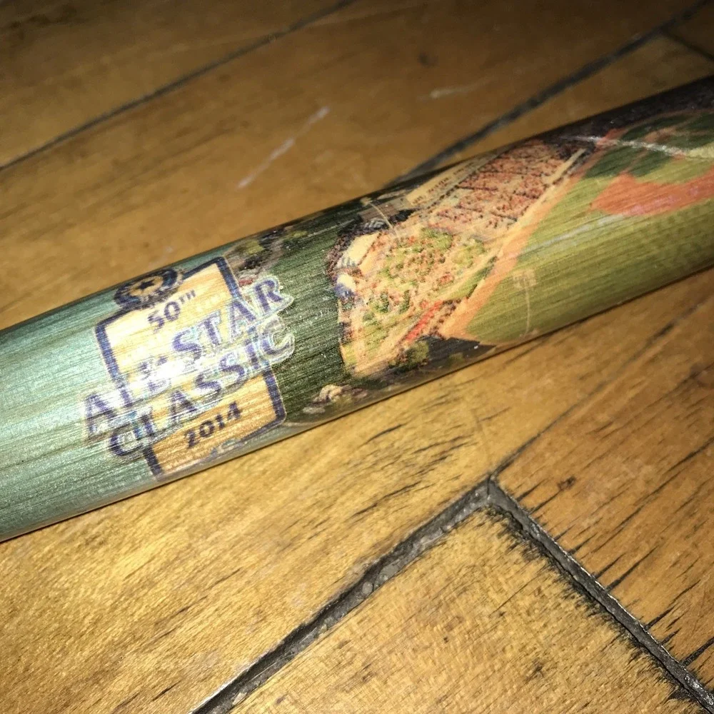 West Michigan Whitecaps Midwest League 2014 50th All-Star Game Mini Bat 16